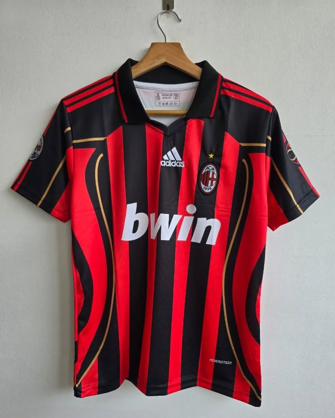 JW OG Milan Maldini Home Half Sleeve Embroidery Collar(("HS COLLER EMBROIDERY"))