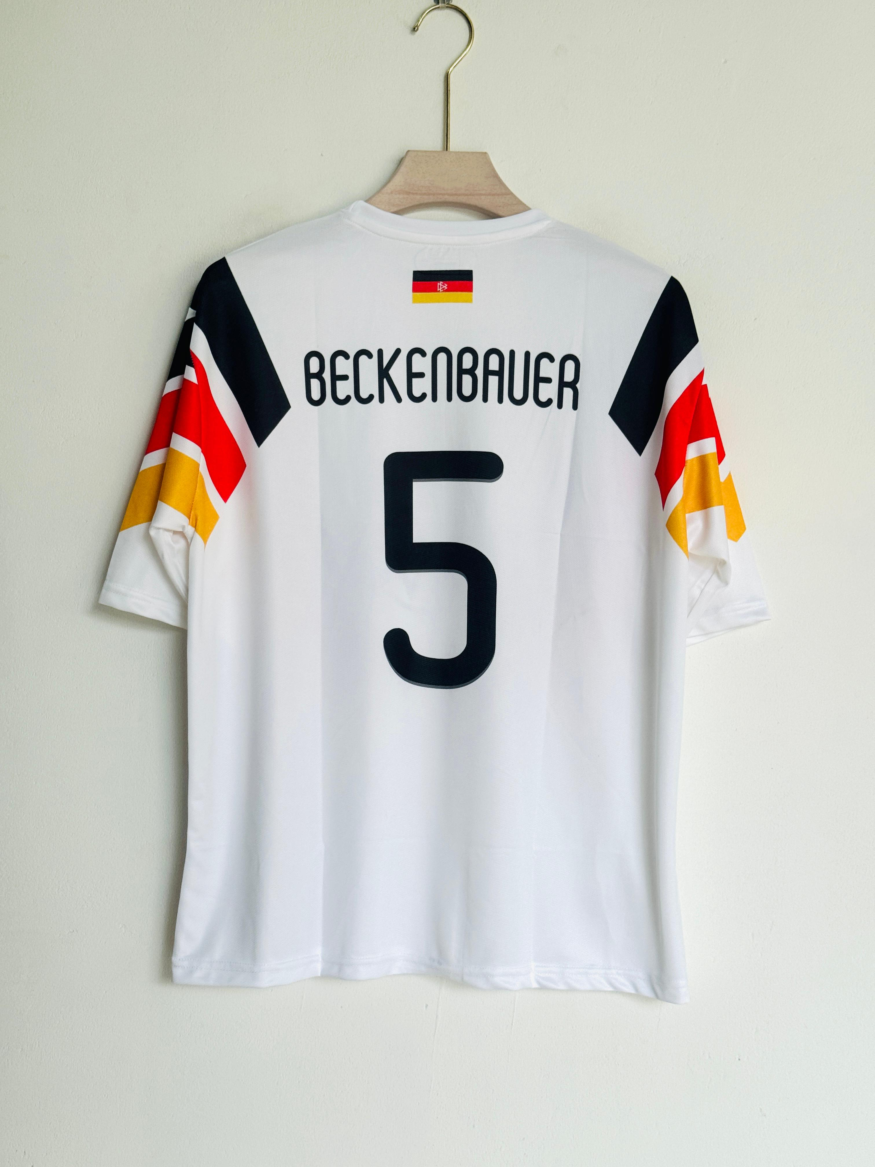 JW OG Germany 1996 Home Backenbauer Embroidery PREMIUM QUALITY(("FIVE SLEEVES EMBROIDERY"))