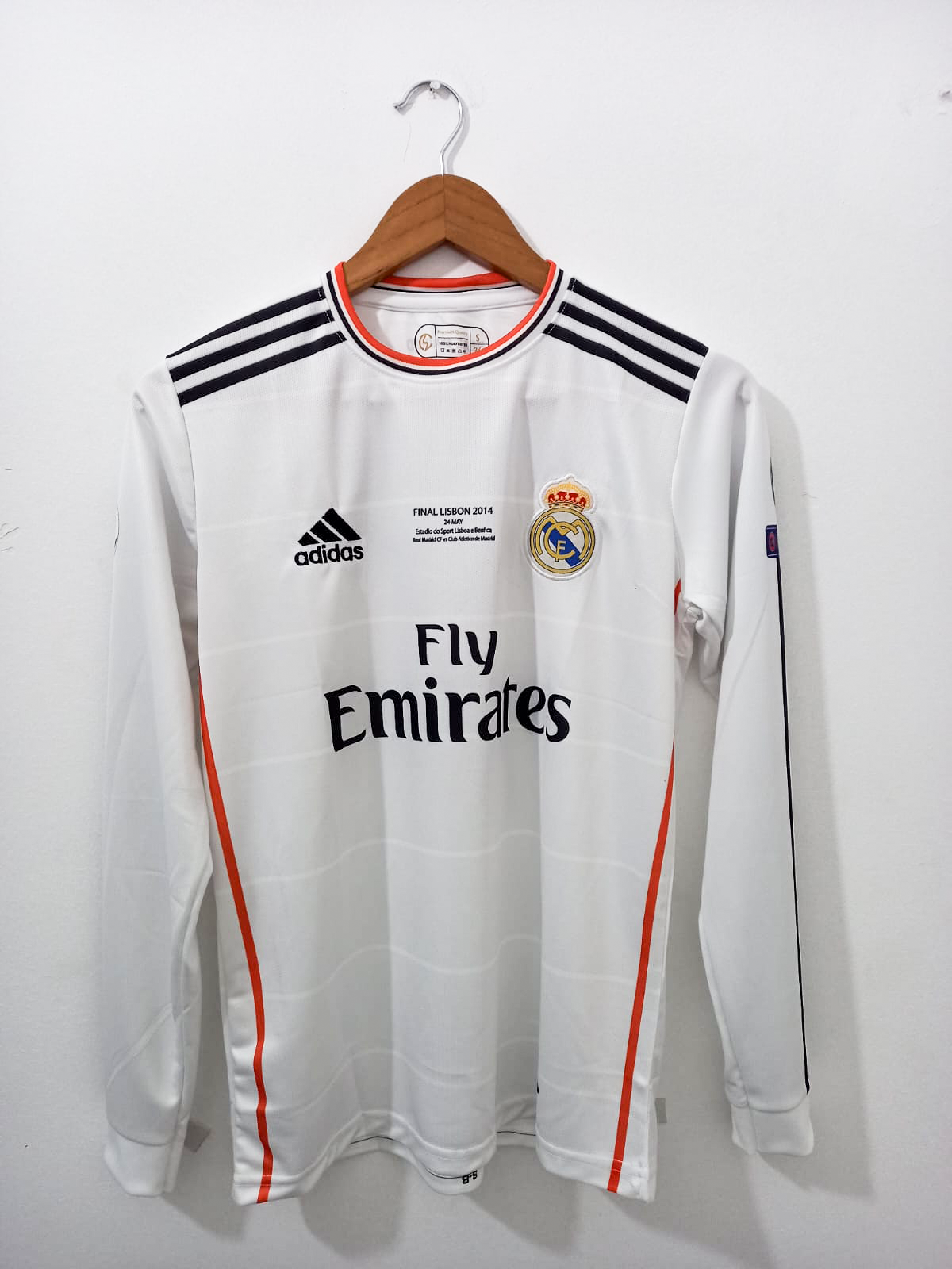 ウェア Real Madrid 13/14 long sleeve jersey L Jersey Real Madrid 13-14 Home Long Sleeve - SPORT PALACE