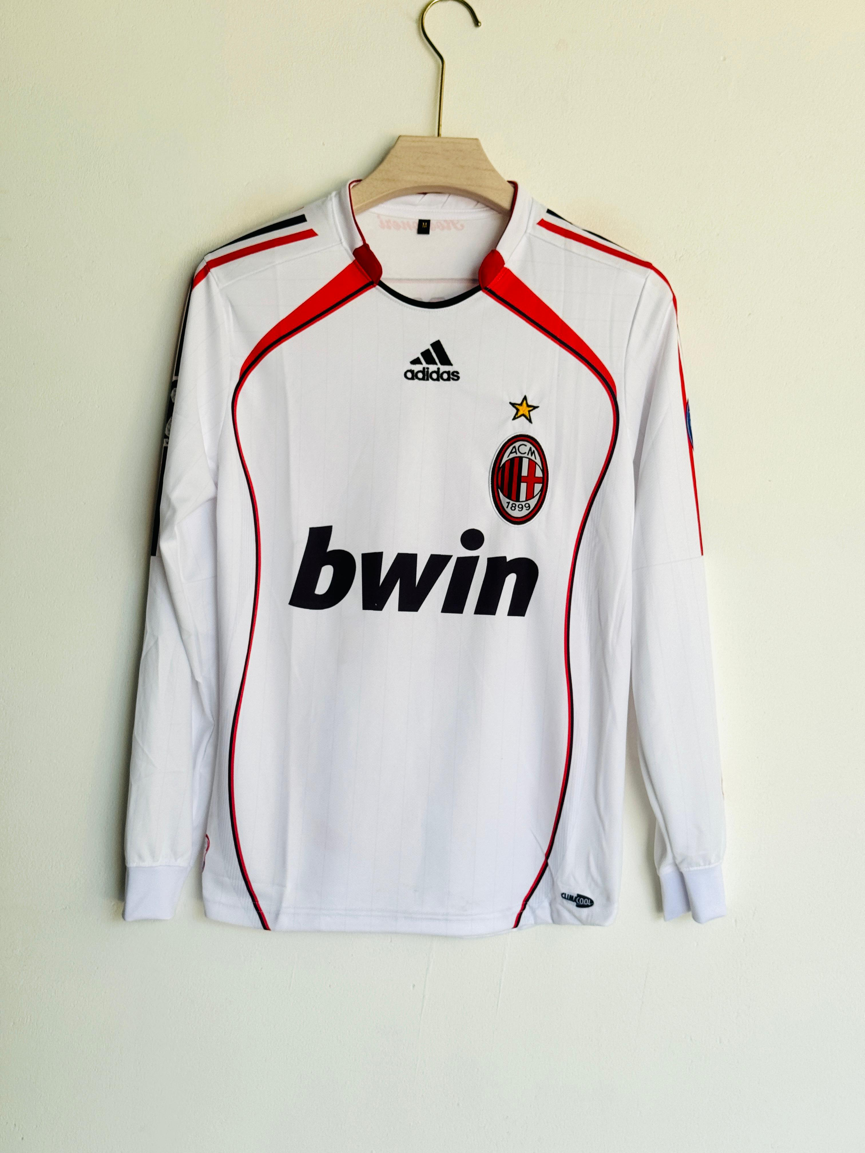 JW OG Milan Kaka Away Full Sleeve Embroidery(("FS PIPE EMBROIDERY"))