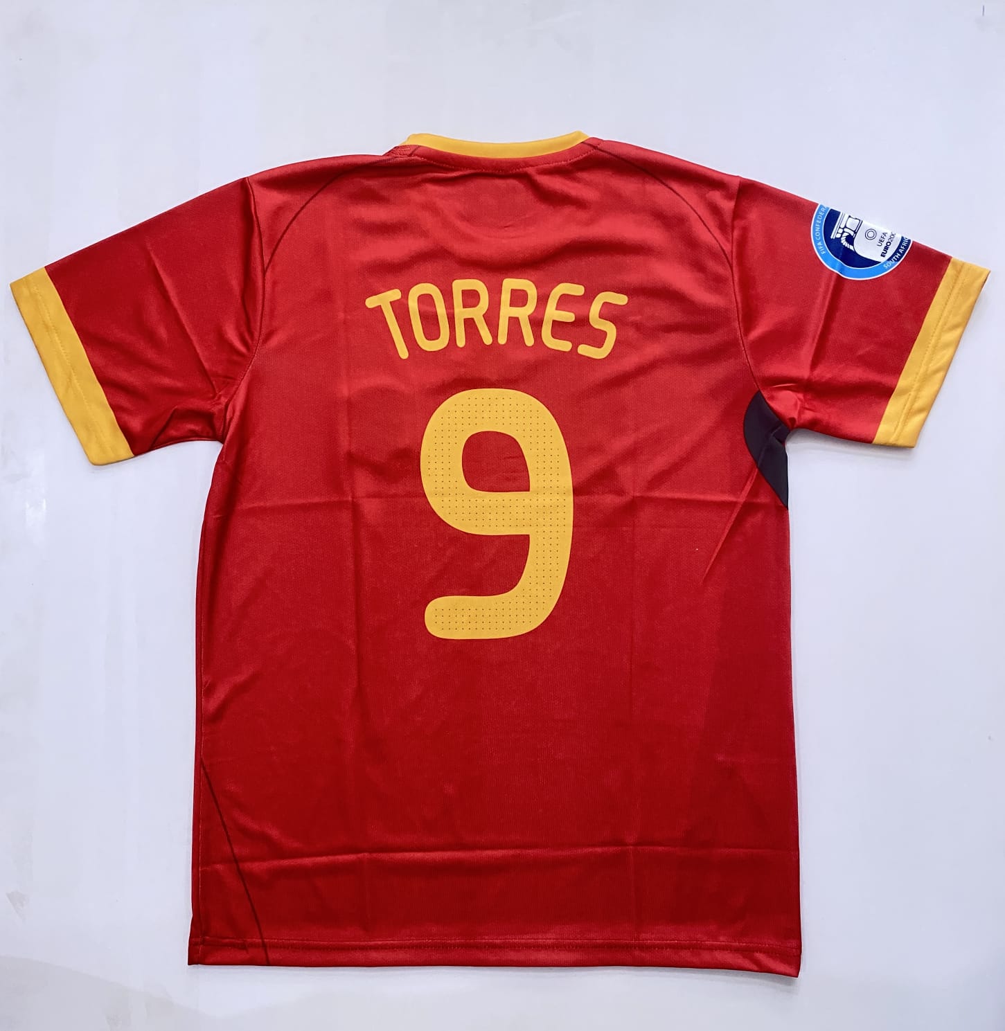 Spain 2009-10 Home Torres - Half and Embroidery