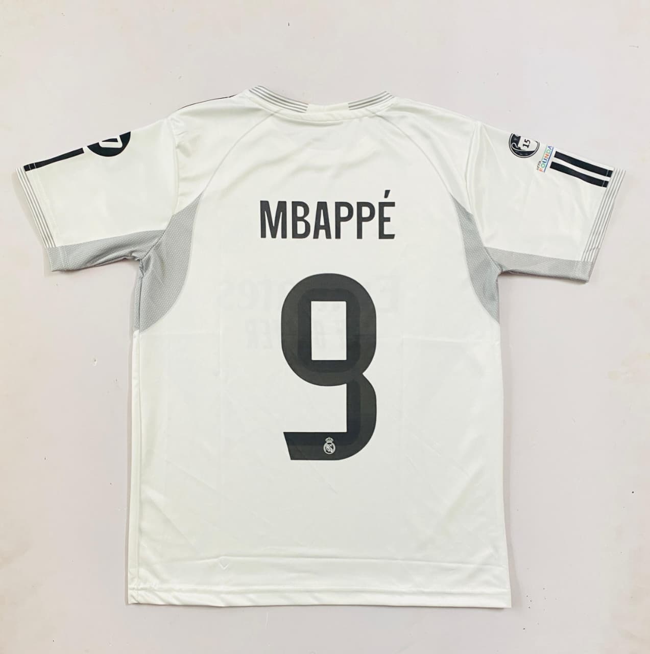 REAL HOME 25/26 MBAPPE HALF SLEEVES EMBROIDERY (((A063)))
