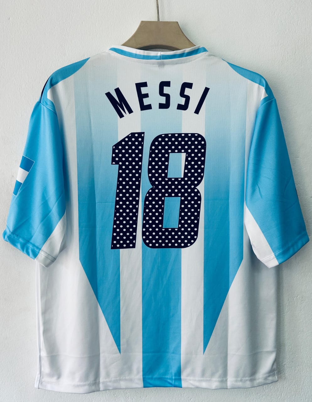 2005 ADIDAS ARGENTINA MESSI 18[[[DR024]]]((FIVE SLEEVES SUB))