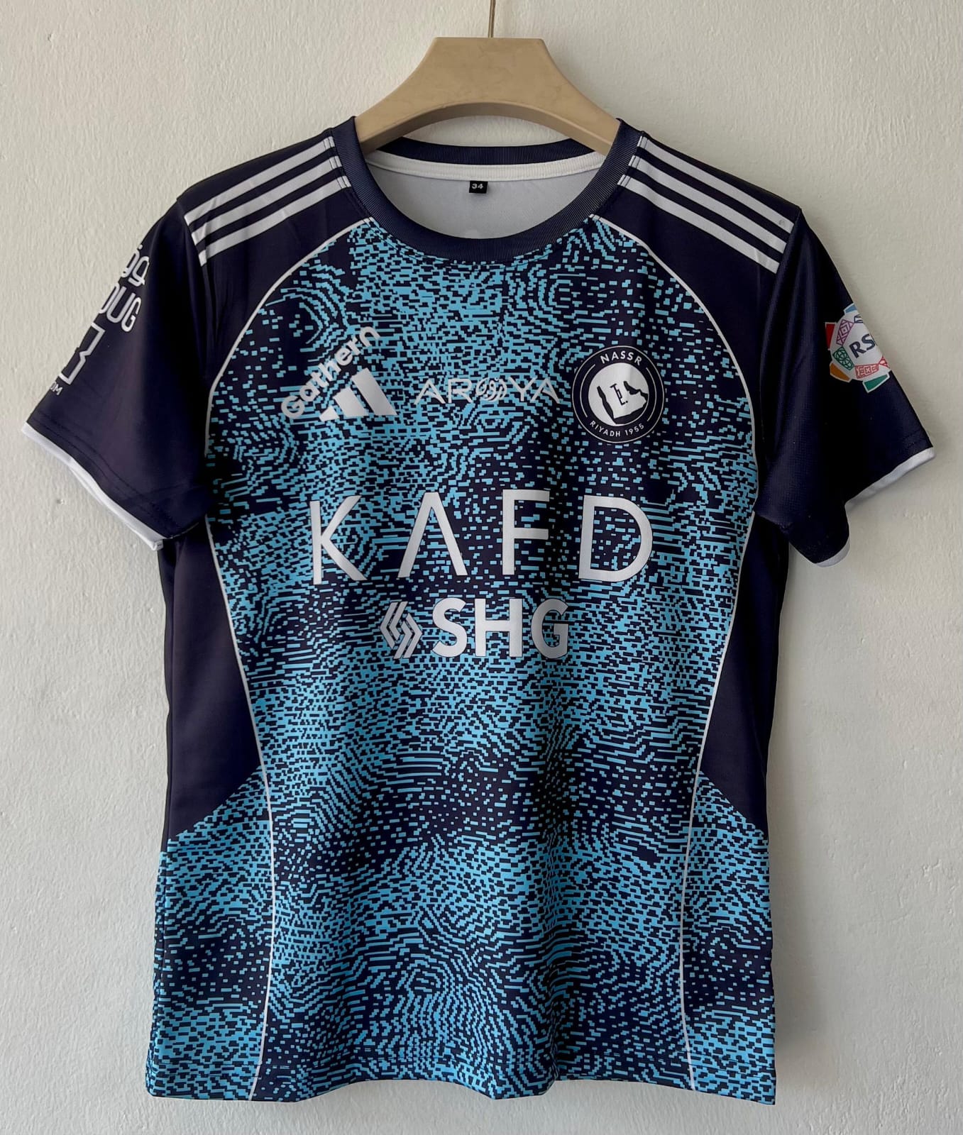 ALNASSER 25/26 AWAY KIT RONALDO   PREBOOKING   (("HS RN EMBROIDERY"))