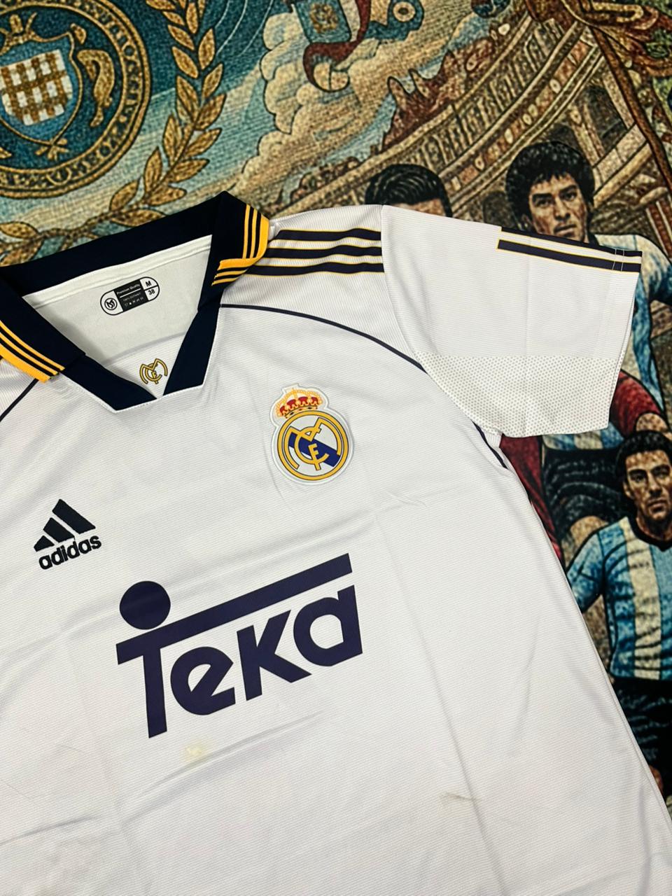 REAL MADRID 1999-2000 AWAY HALF SLEEVE - RAUL