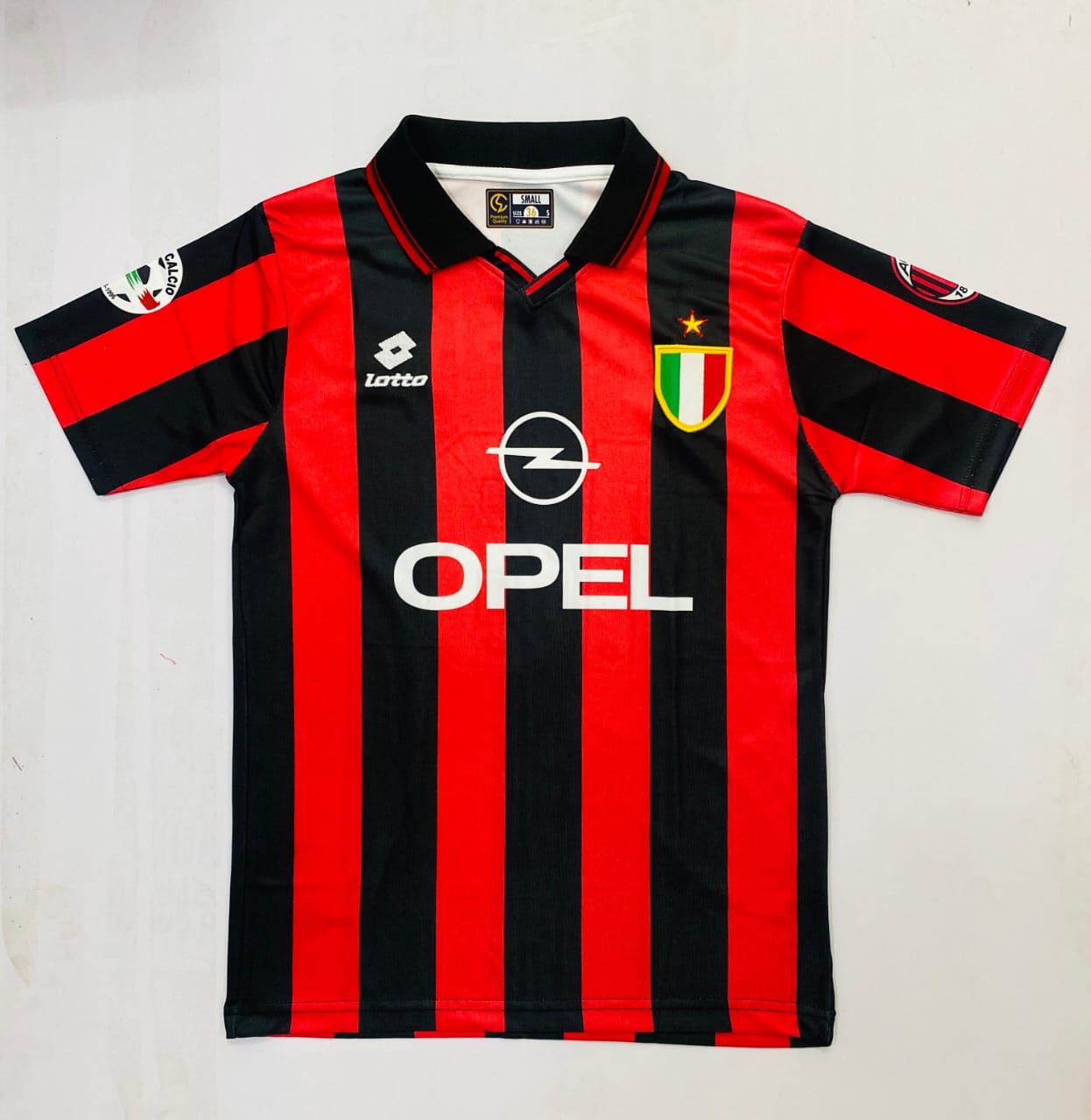 AC Milan Home 1996/97 Jersey [[[A112]]]((HS COLLER EMBROIDERY))