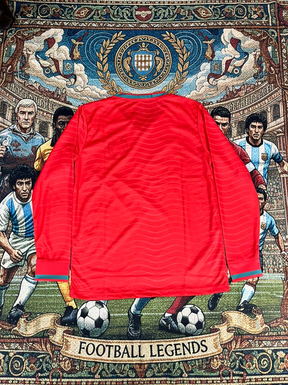 Portugal 2026 world cup home kit PLAIN  FULL SLEEVE