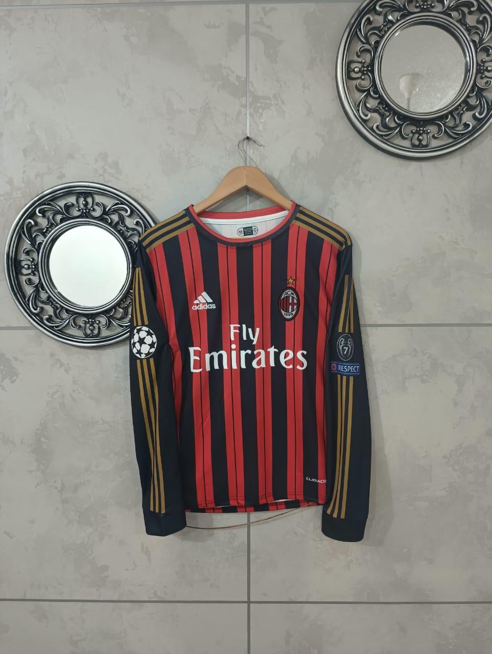 ACMILAN 2013-14 HOME RETRO FULL SLEEVE KAKA[[[A009]]](("FSRNE")) - Jerseywala.in
