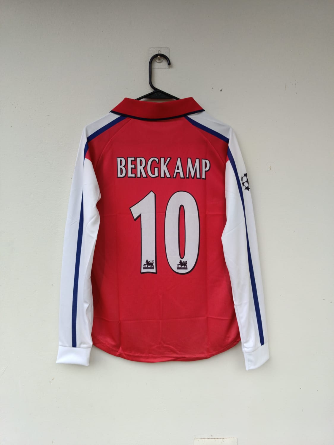 Arsenal 2000/01 Home Jersey – Dreamcast Edition (Long Sleeve, Champions League)