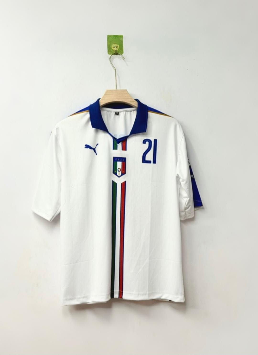 PIRLO ITALY AWAY 2016 FIVE SLEEVES POLO sublimation
