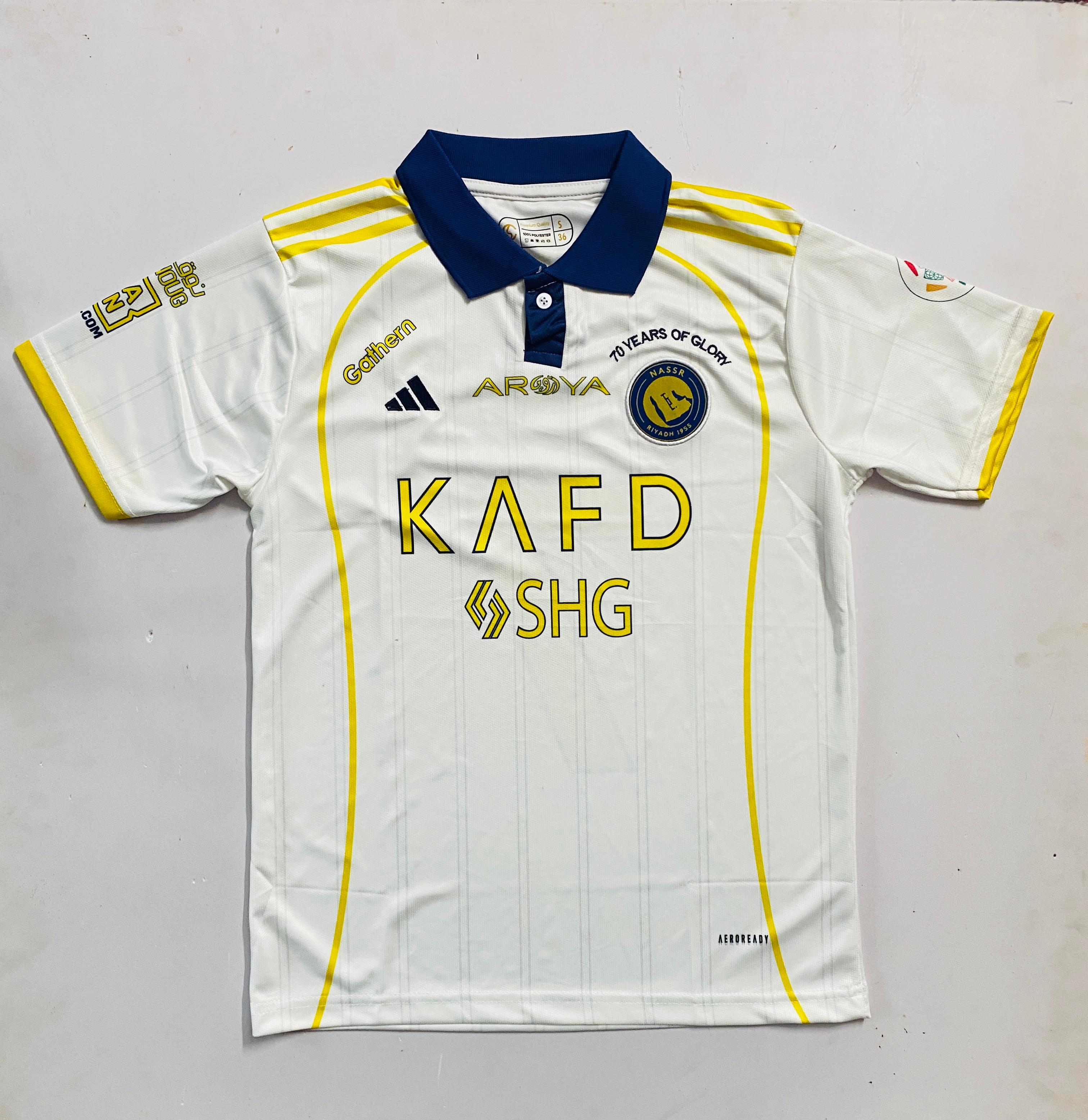 ALNASSER 25/26 HOME KIT RONALDO   PREBOOKING   (("HS CL EMBROIDERY"))