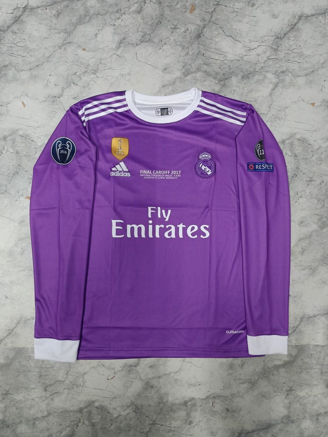 REAL 2016 AWAY PURPLE FULL SLEEVE PRE BOOKING [[[A087]]] (("FSRNE")) - Jerseywala.in
