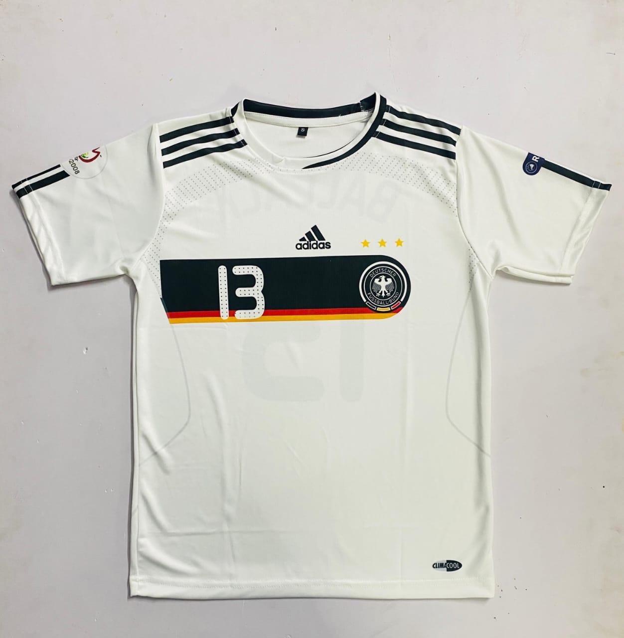JW OG GERMANY 2008-09 HOME KIT BALLACK EMBROIDERY
