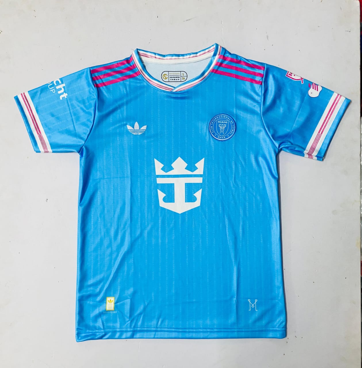 INTER MIAMI 25/26 THIRD KIT HALF SLEEVES EMBROIDERY