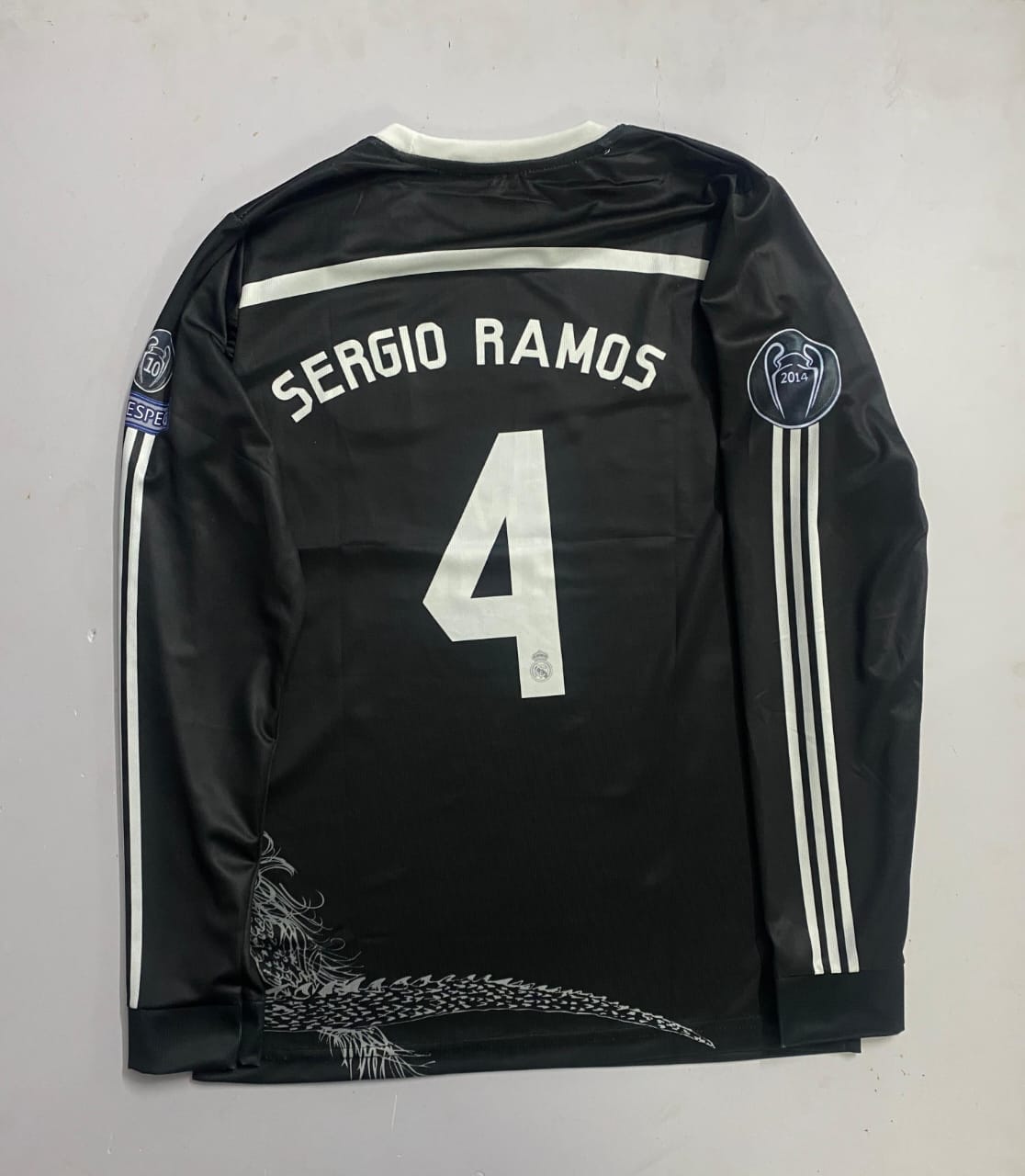 REAL MADRID 2014/15 DRAGON EDITION THIRD KIT SERGIO RAMOS