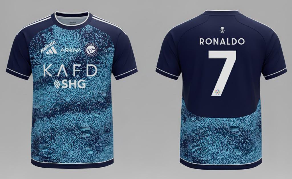 ALNASSER 25/26 AWAY KIT RONALDO   PREBOOKING   (("HS RN EMBROIDERY"))