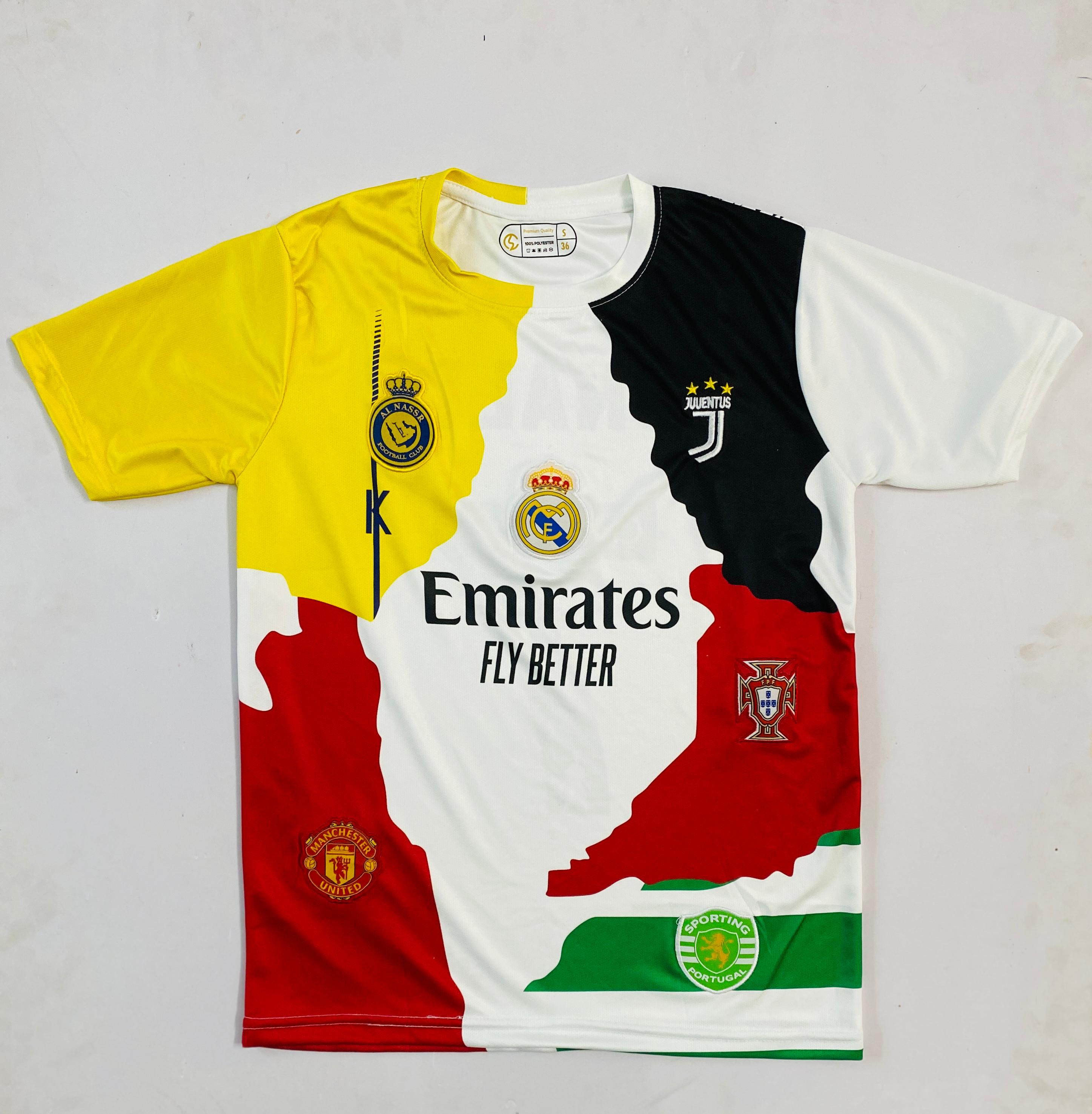 Ronaldo Career Jersey – Ultimate Special Edition All Club Combo[[[A051]]] (("HS RN EMBROIDERY"))