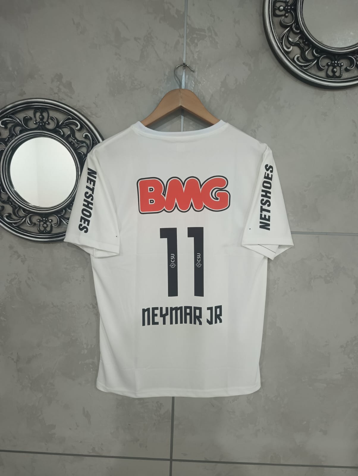 Santos 2012 home half sleeve (((M1)))[["HS RN EMBROIDERY"]]