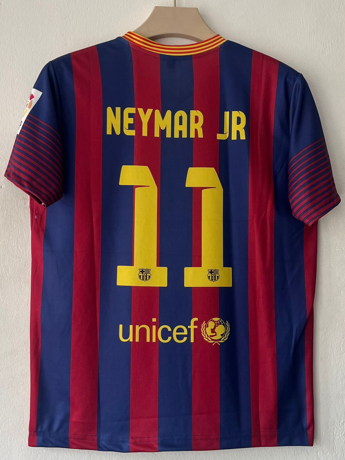 Messi Barcelona 2013-14 Home Jersey [[[DR004]]((HS RN SUB))