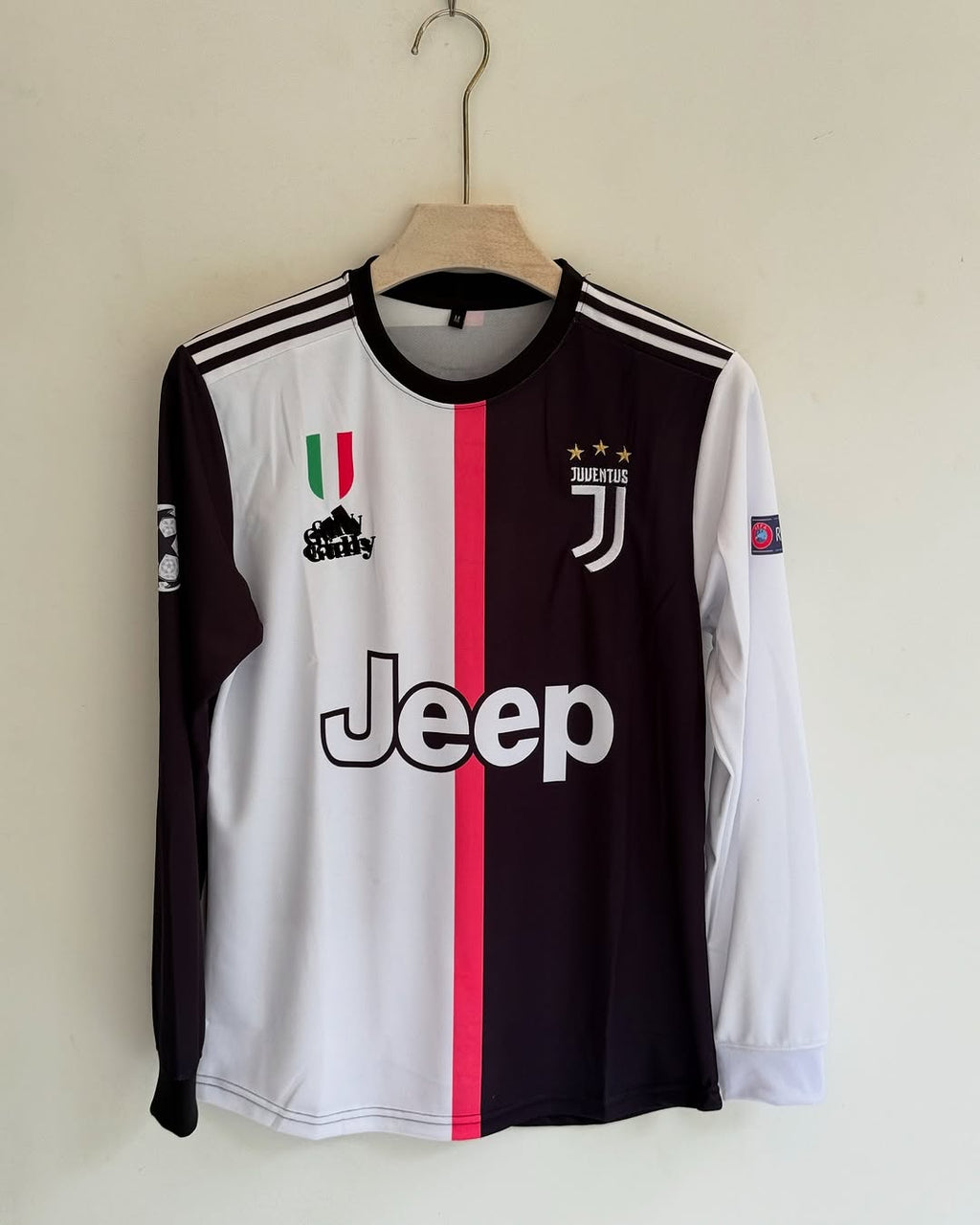 HOT Juventus Kit Full Sleeve Jeep Juventus Jersey Full Sleeve