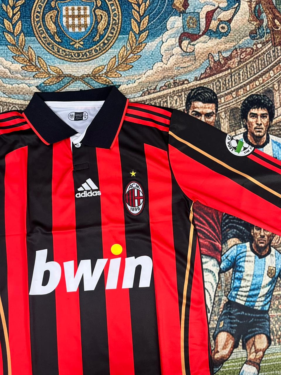 AC Milan home full sleeve Maldini