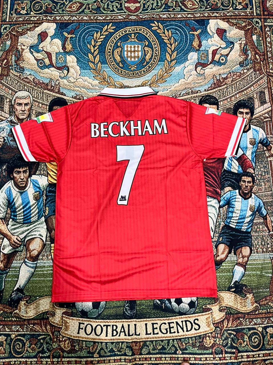 MANCHESTER UNITED 1999 DAVID BECKHAM HALF SLEEVE