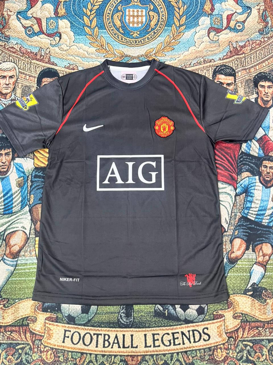 Manchester United 2007-08 Away Ronaldo - Half