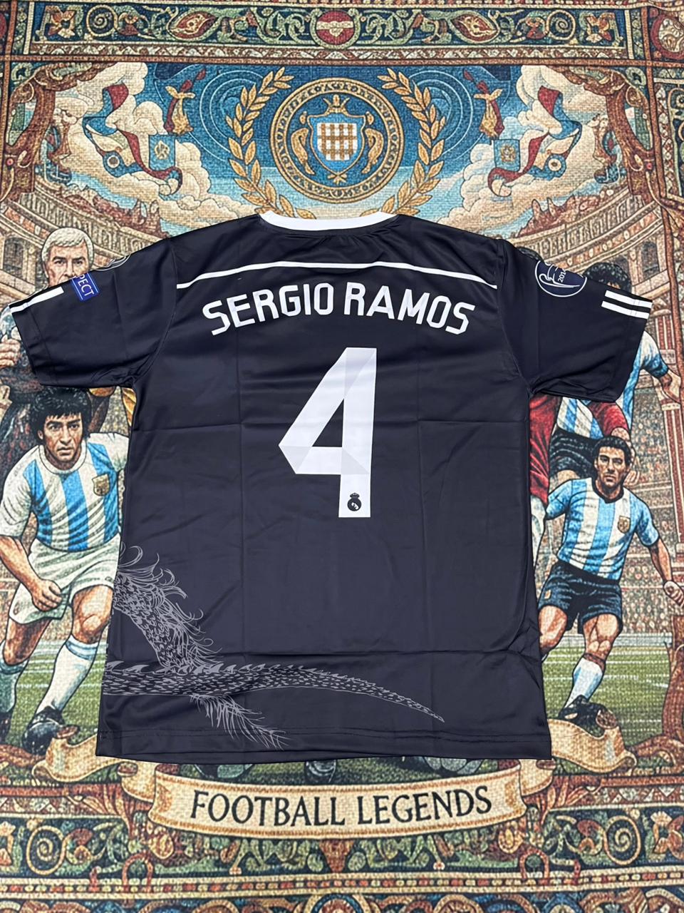 REAL MADRID 2014-15 THIRD KIT HALF SLEEVE SERGIO RAMOS