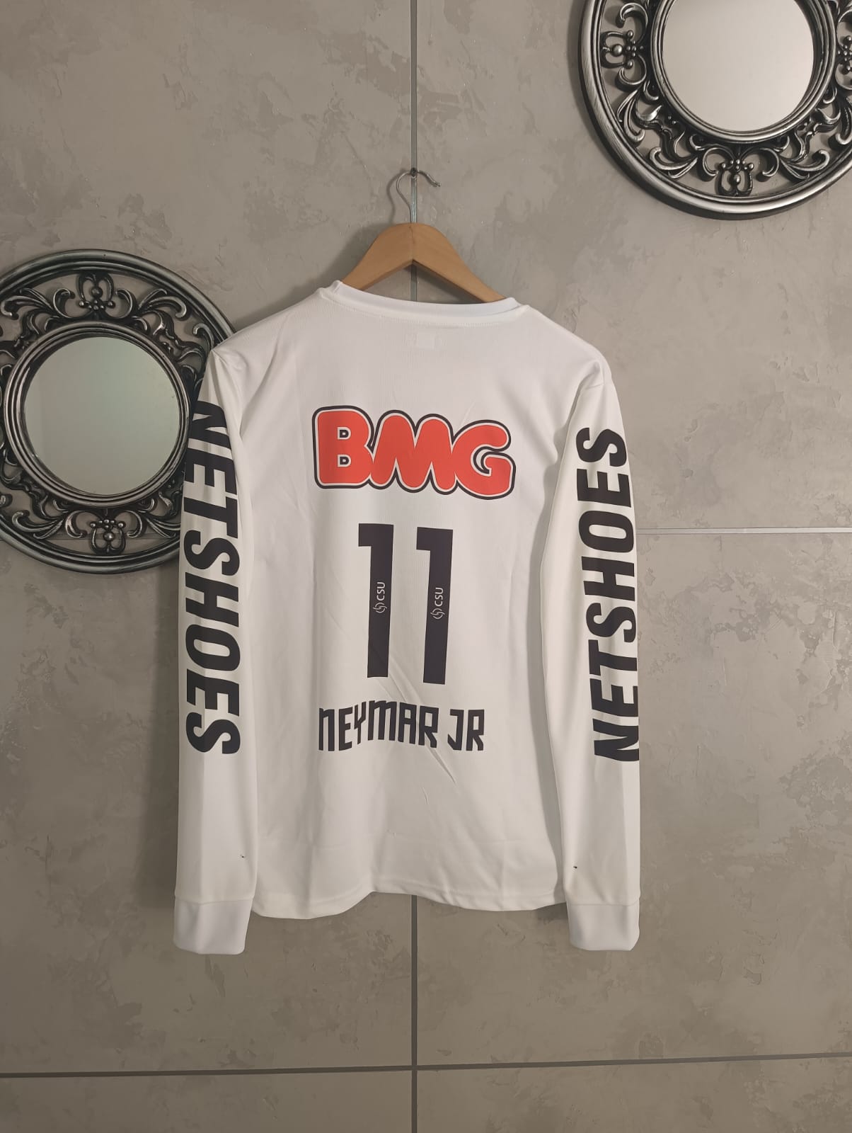 Santos 2012 home full sleeve (((A007)))[["FS RN EMBROIDERY"]]