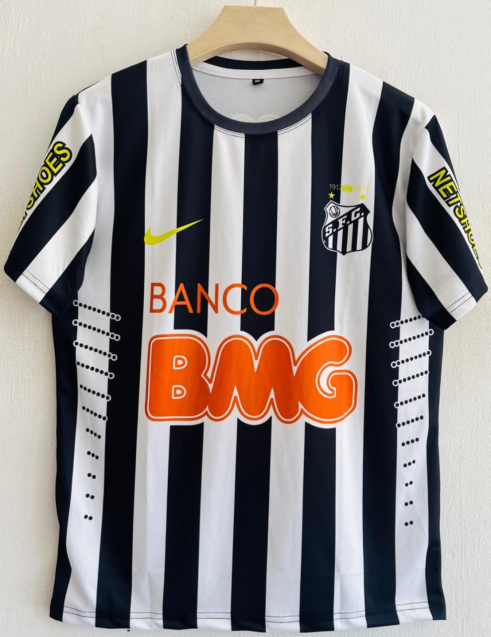 Santos FC 2012-13 away retro jersey [[[DR014]]]((HS RN  SUB))