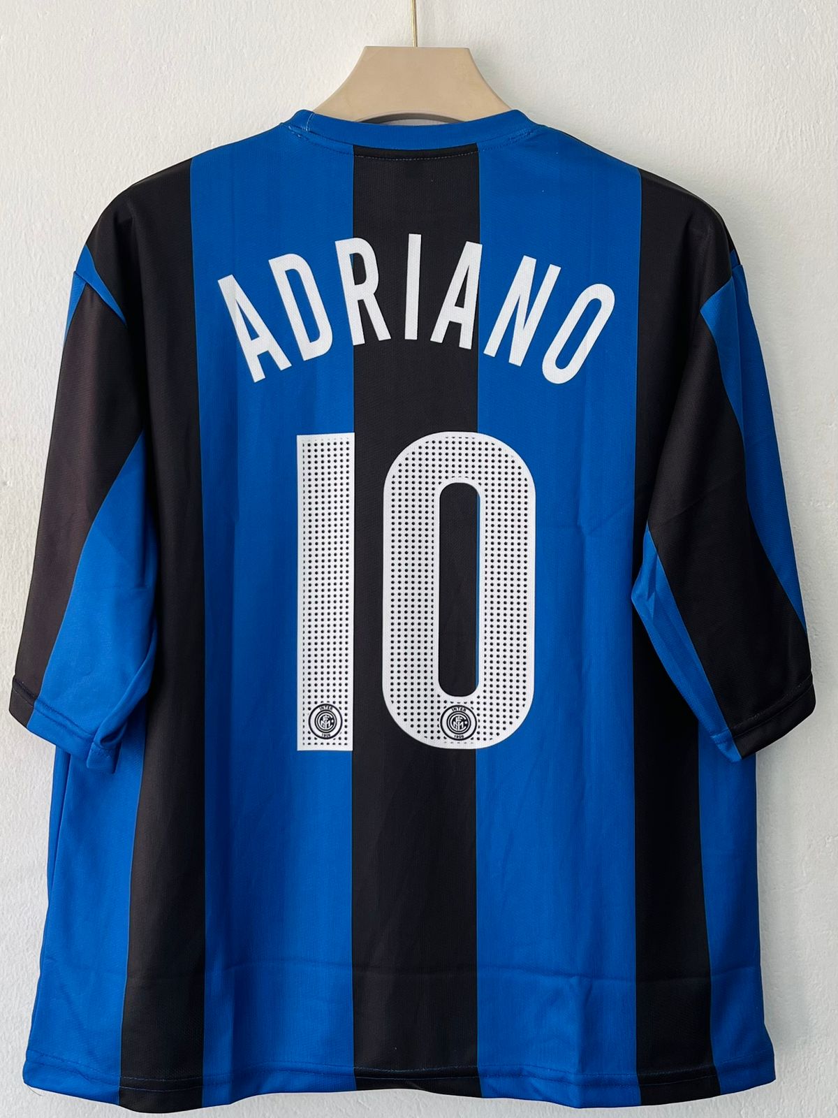 Inter Milan 2004-05 Home Kit Adriano [[[DR012]]]((FIVE SLEEVES SUB))