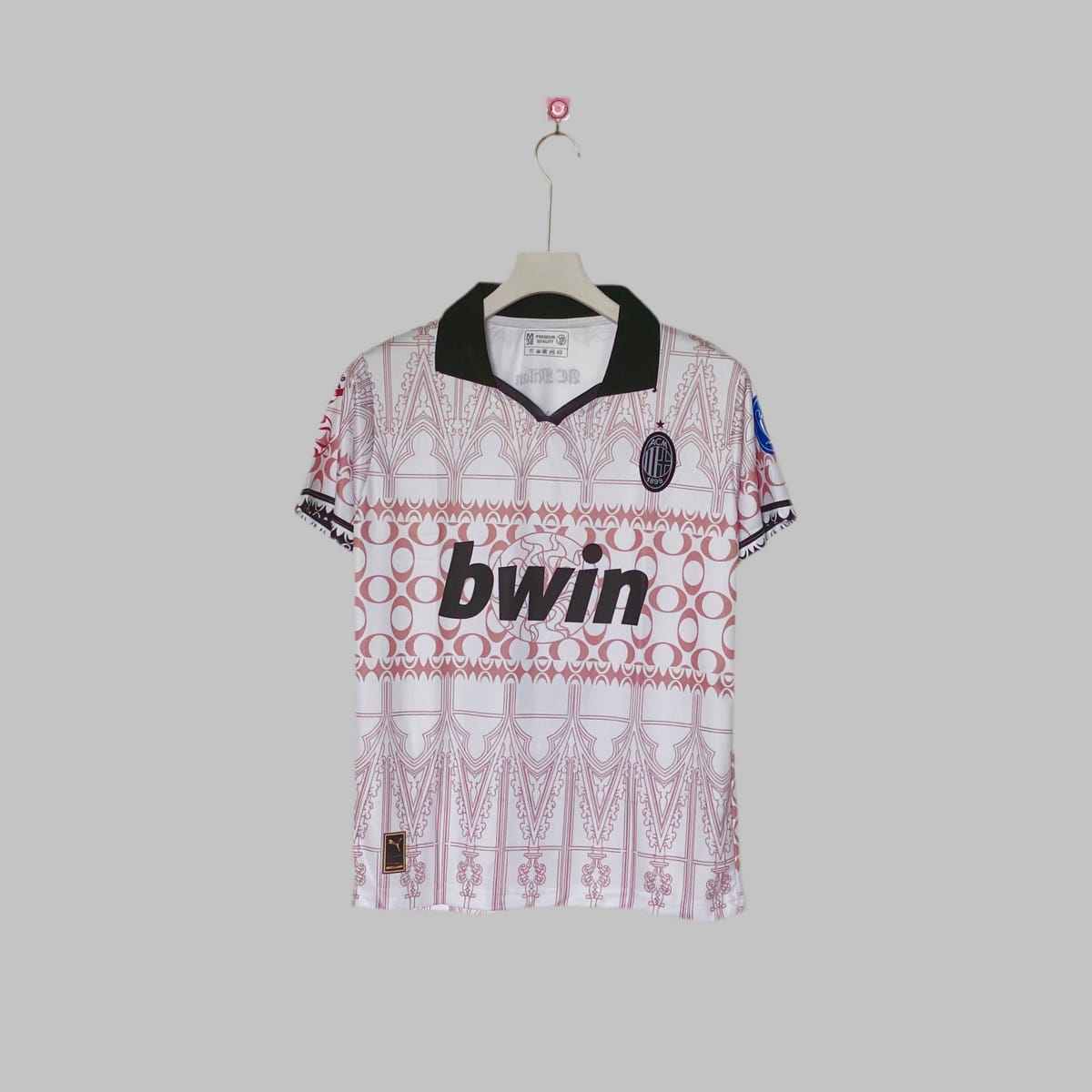 AC MILAN MALDINI SPECIAL EDITION[[[A098]]]((HS COLLER EMBROIDERY))