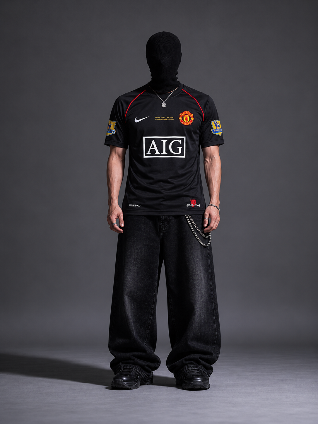 Manchester United 2007-08 Away Ronaldo - Half