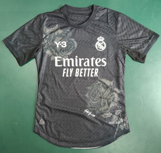 Real Madrid Y3 Black Jersey (MASTER QUALITY)