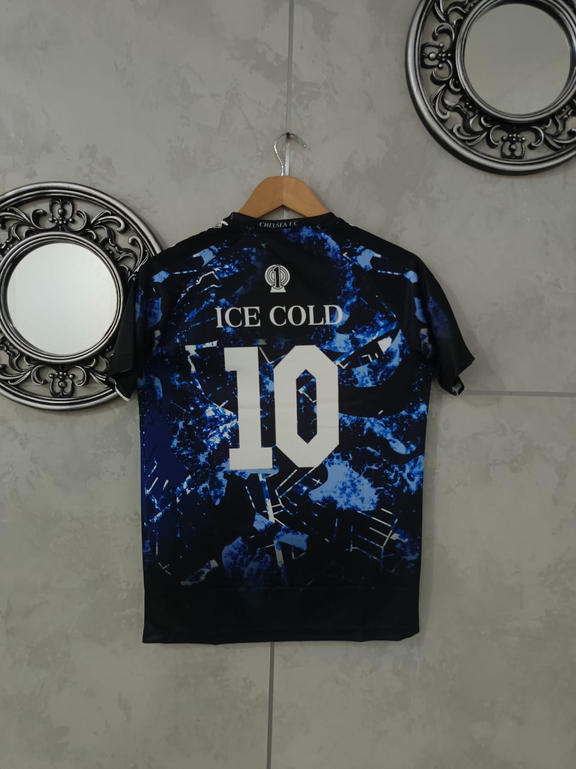CHELSEA ICE COLD EDITION LIMITED EDITION JERSEY  HALF SLEEVE TRIPPLE EMBROIDERY
