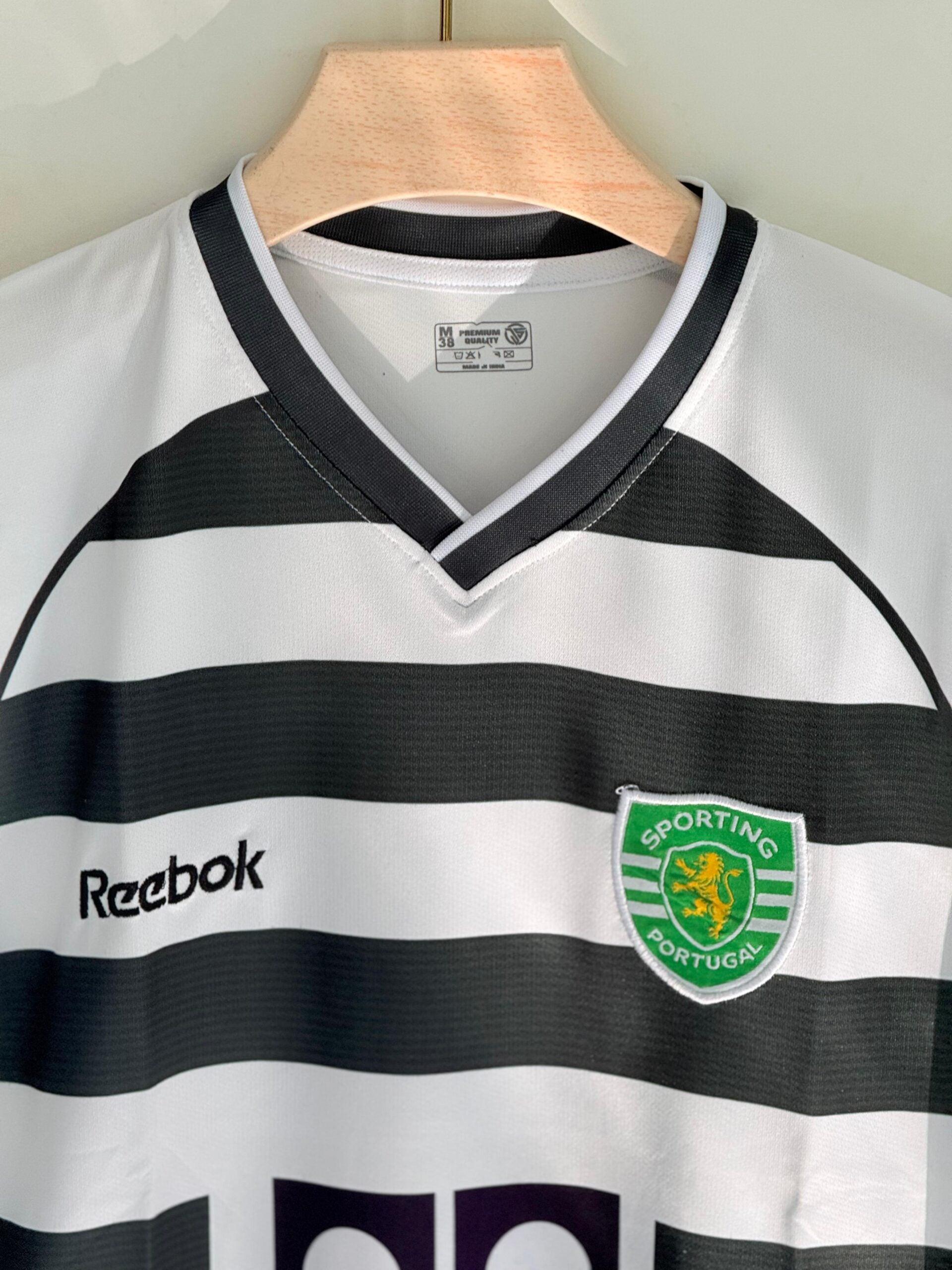 Sporting Full Sleeve Ronaldo Embroidery[[[A072]]](("FSRNE")) - Jerseywala.in