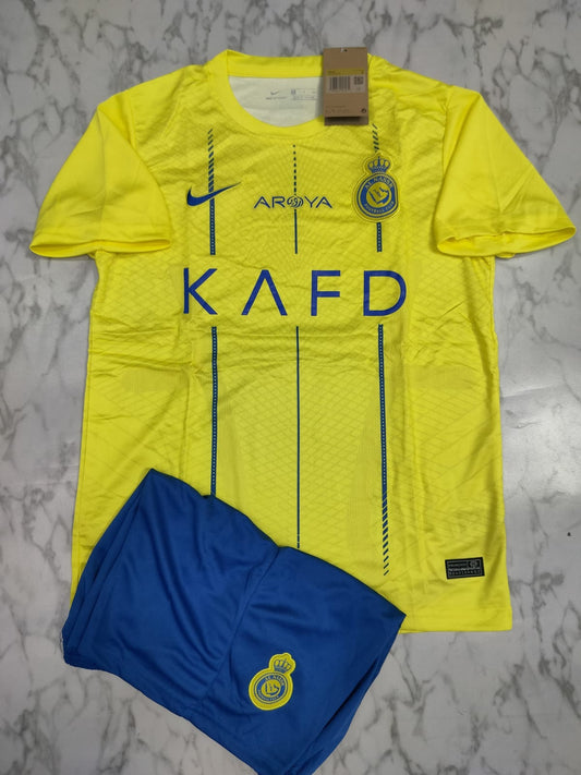 Al Nassr Jersey with Shorts
