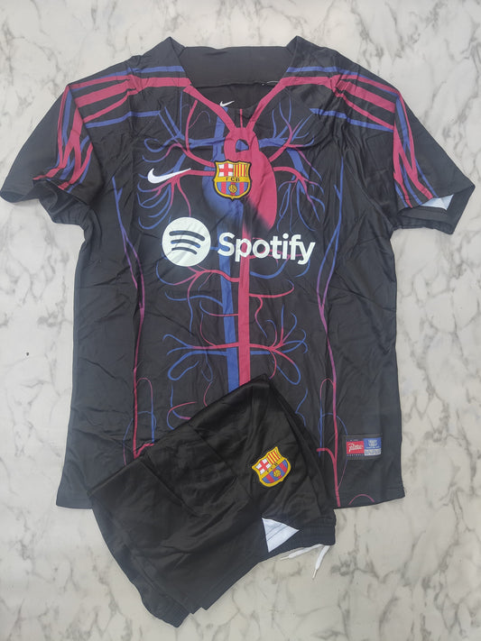 FC Barcelona Jersey with Shorts