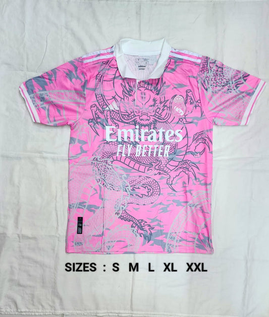 Real Madrid Pink Jersey