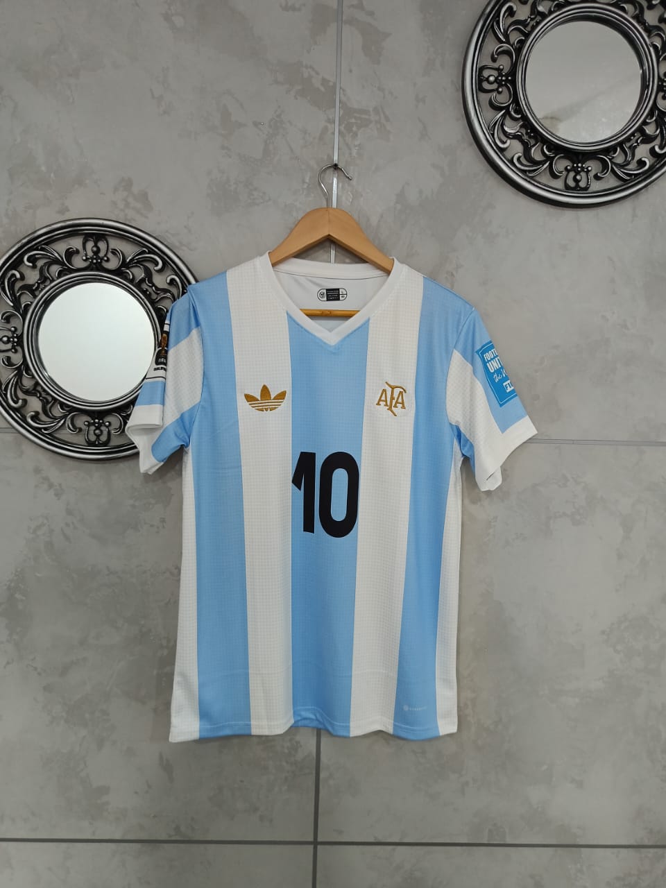 JW OG Argentina 50th Anniversary Embroidery Jersey[[[A015]]](("HS VN EMBROIDERY"))