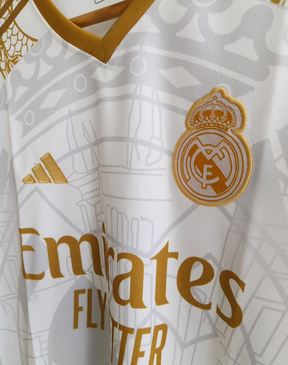 Real Madrid Special Edition Golden Dragon Embroidery