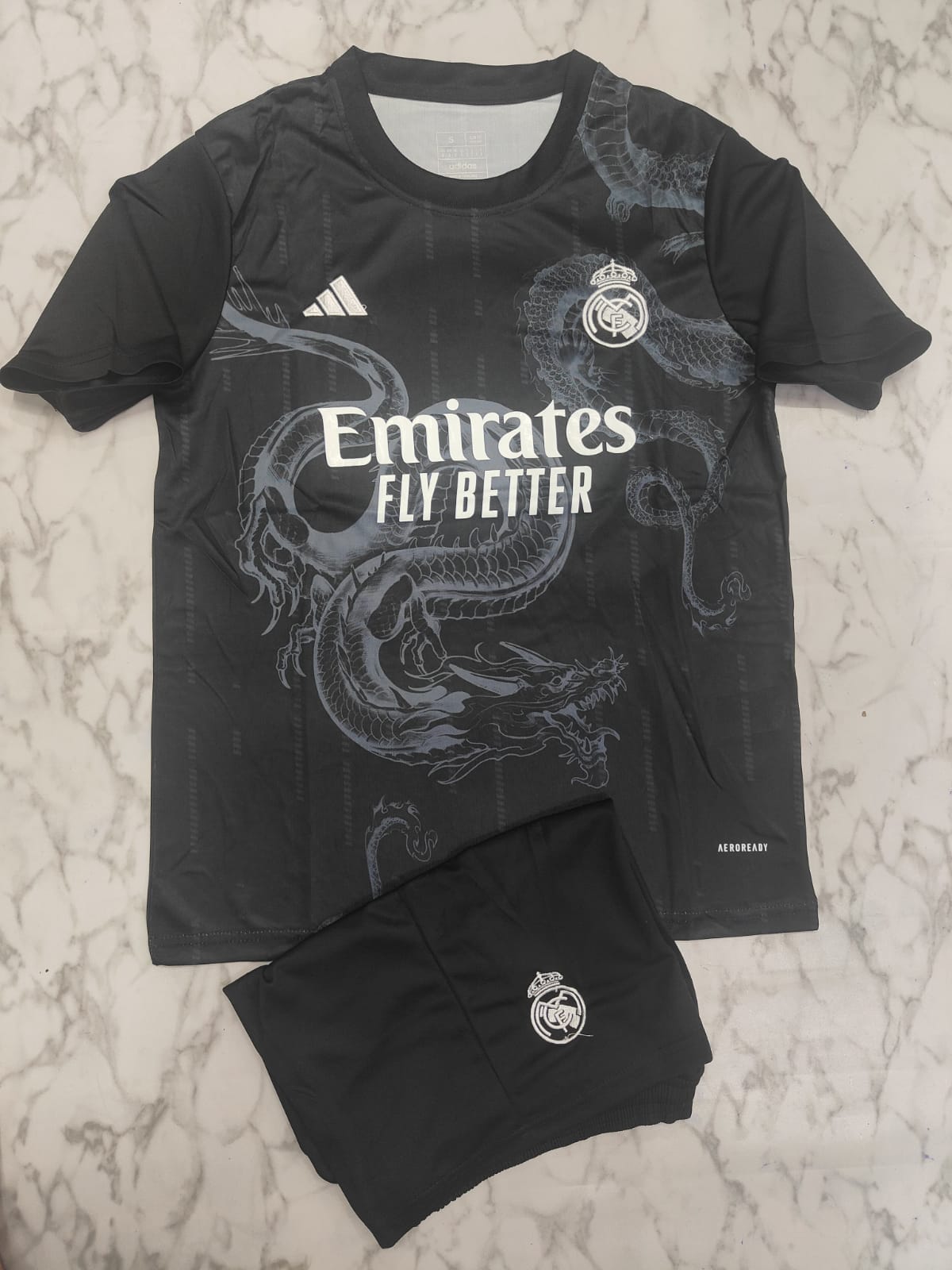 Real Madrid Black Dragon 2024-25 SPECIAL EDITION KIT