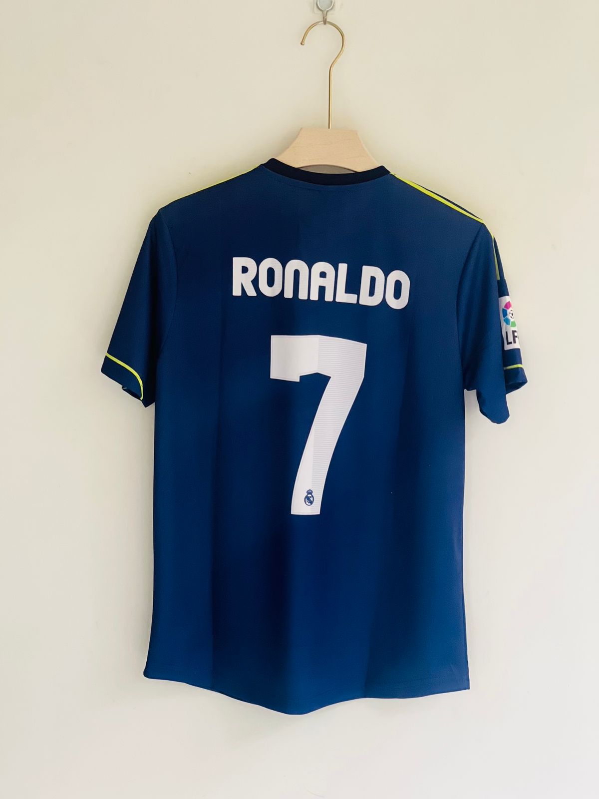 Real Madrid Ronaldo Blue Embroidery