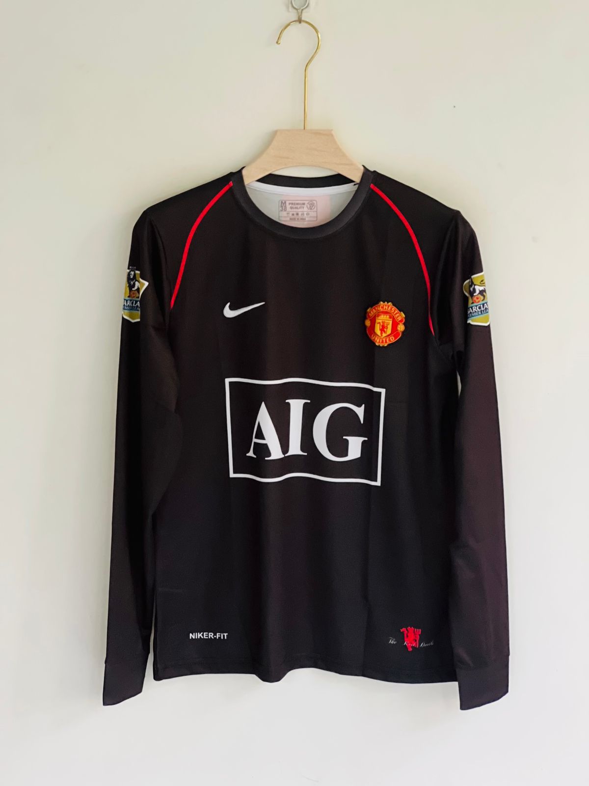 Manchester United 2007-08 Ronaldo Away Full Sleeve Embroidery (PREMIUM QUALITY)