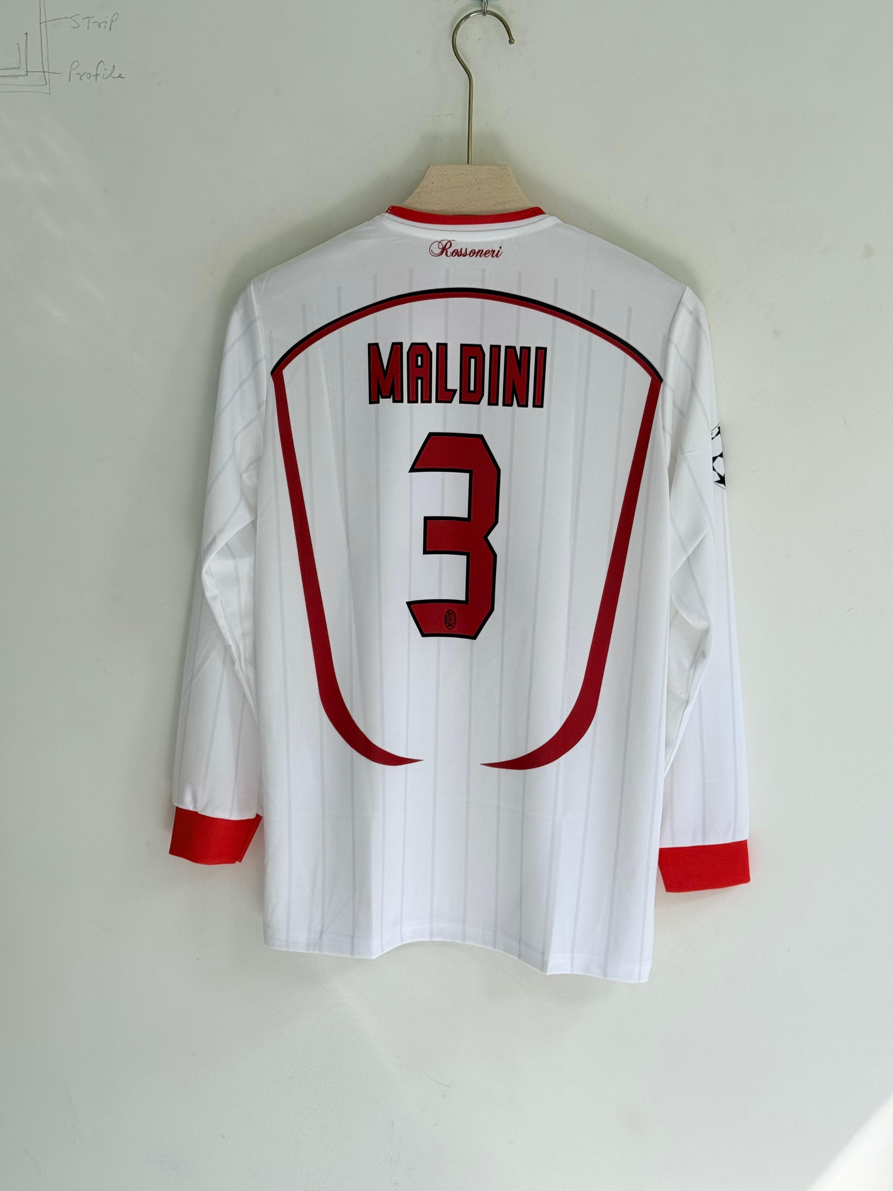 AC MILAN MALDINI FULL SLEEVE EMBROIDERY PREMIUM QUALITY