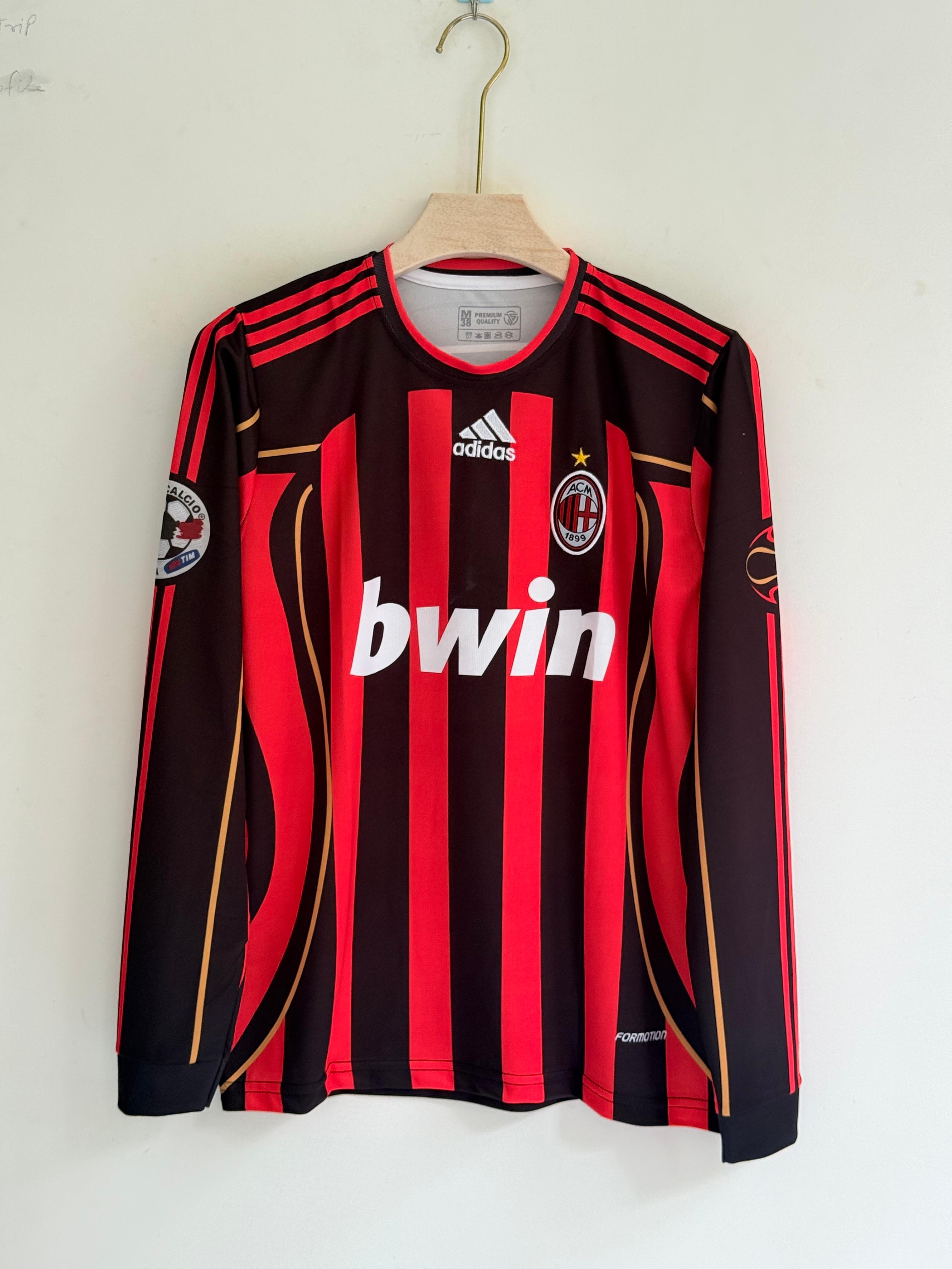 AC MILAN KAKA FULL SLEEVE EMBROIDERY PREMIUM QUALITY