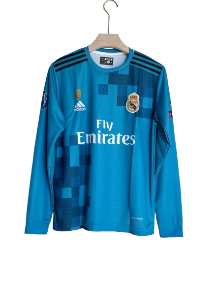 Real Madrid 2017-18 third full sleeve Embroidery RONALDO (PREMIUM QUALITY)