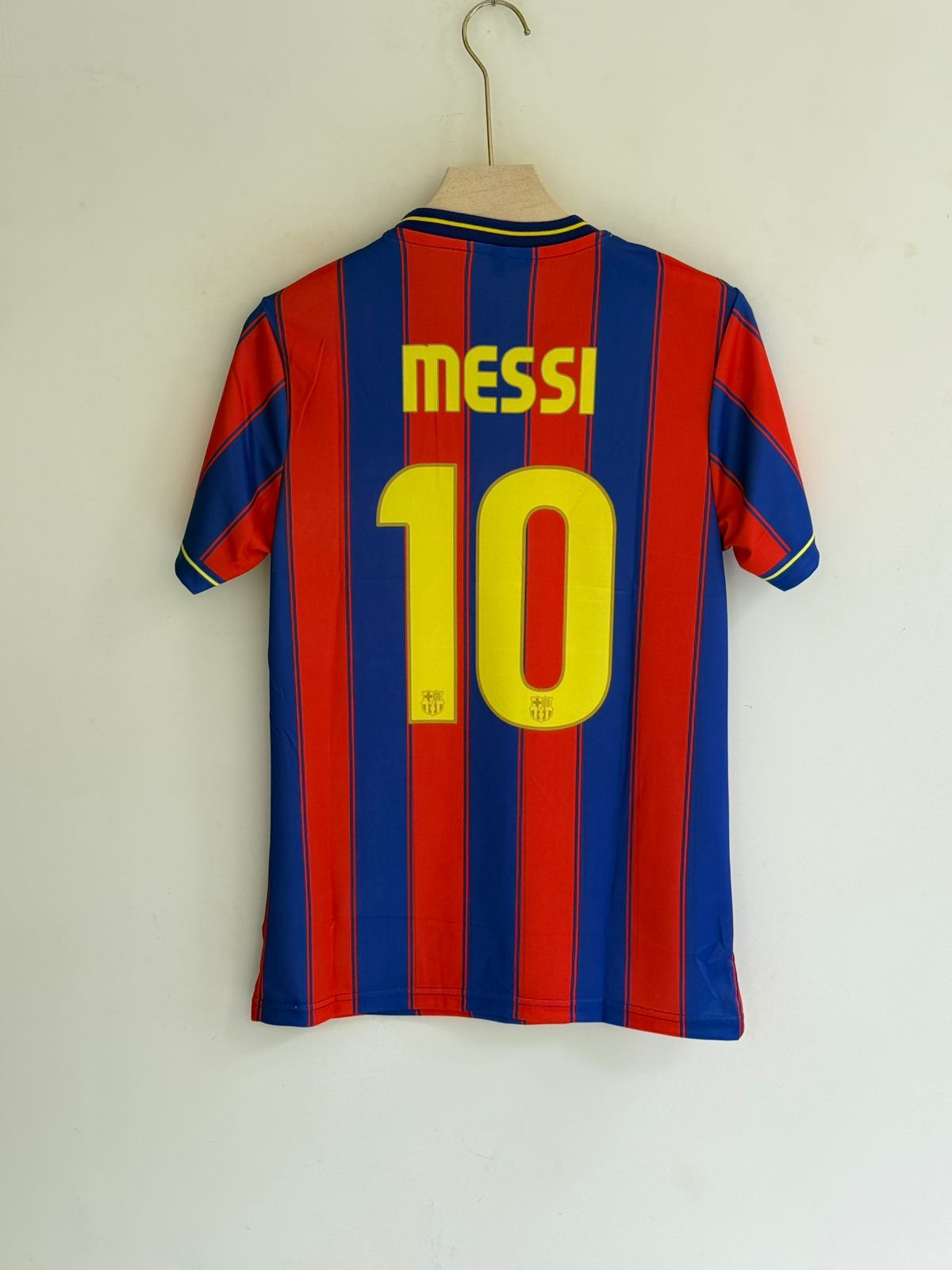 FC Barcelona Messi Retro Embroidery