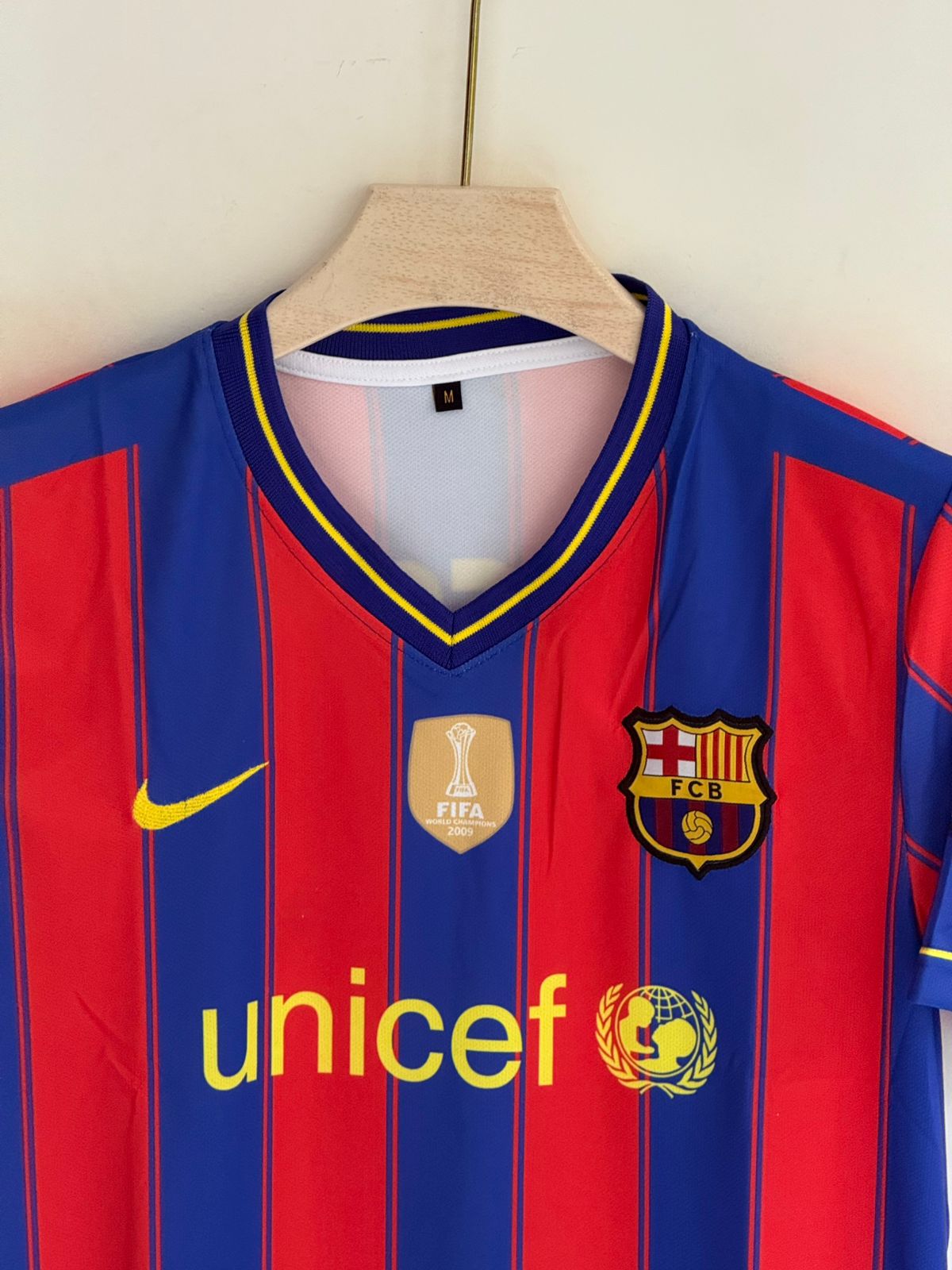 FC Barcelona Messi Retro Embroidery