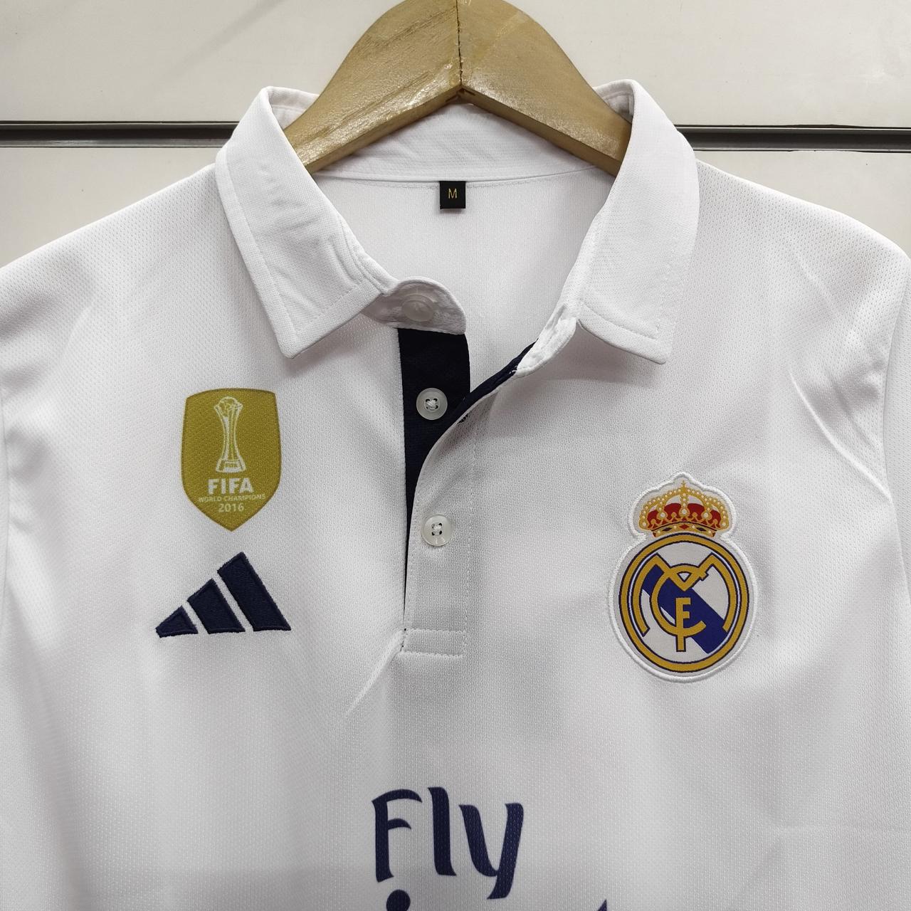 Real Madrid 2016-17 Home Half sleeve Embroidery (RONALDO)